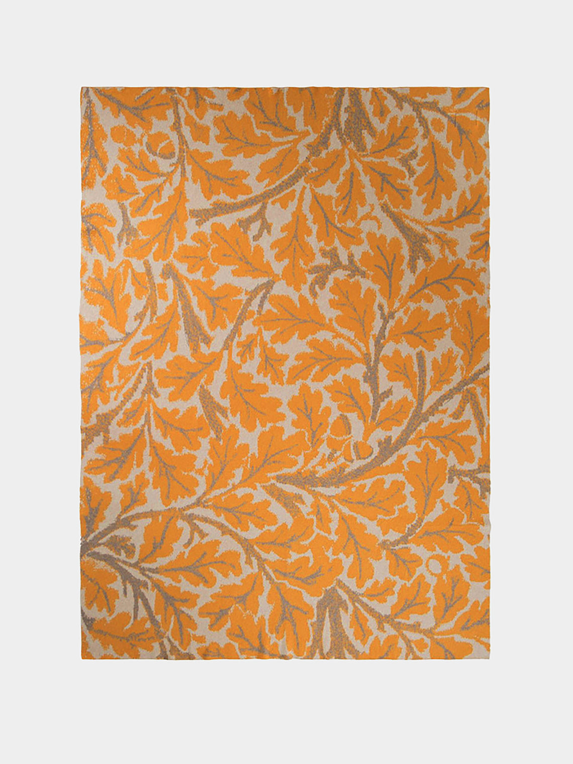 Saved NY - Oak Leaf Cashmere King-Size Bedspread -  - ABASK