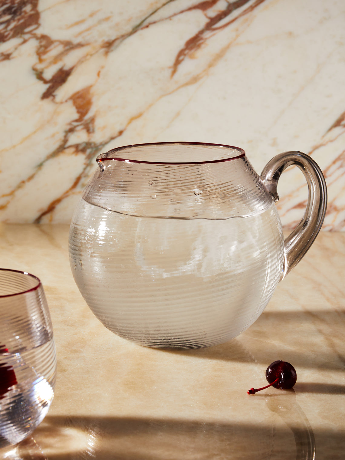 Giberto - Teardrop Hand-Blown Murano Glass Collection - Gray - ABASK