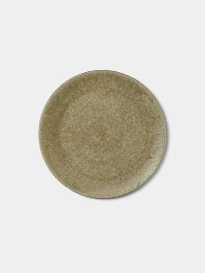 Ingot Objects - Ash-Glazed Ceramic Rimless Dinner Plates (Set of 4) -  - ABASK - 