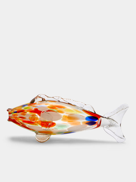 Antique and Vintage - Mid-Century Glass Fish Sculpture - Multiple - ABASK - 