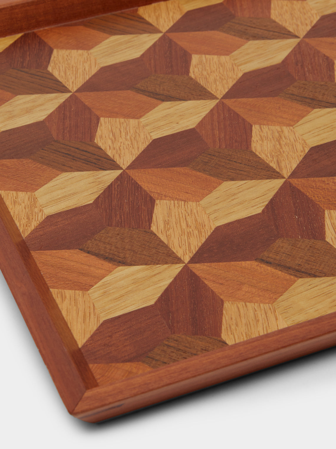 Mori Kougei - Poke Wood Rectangular Tray -  - ABASK