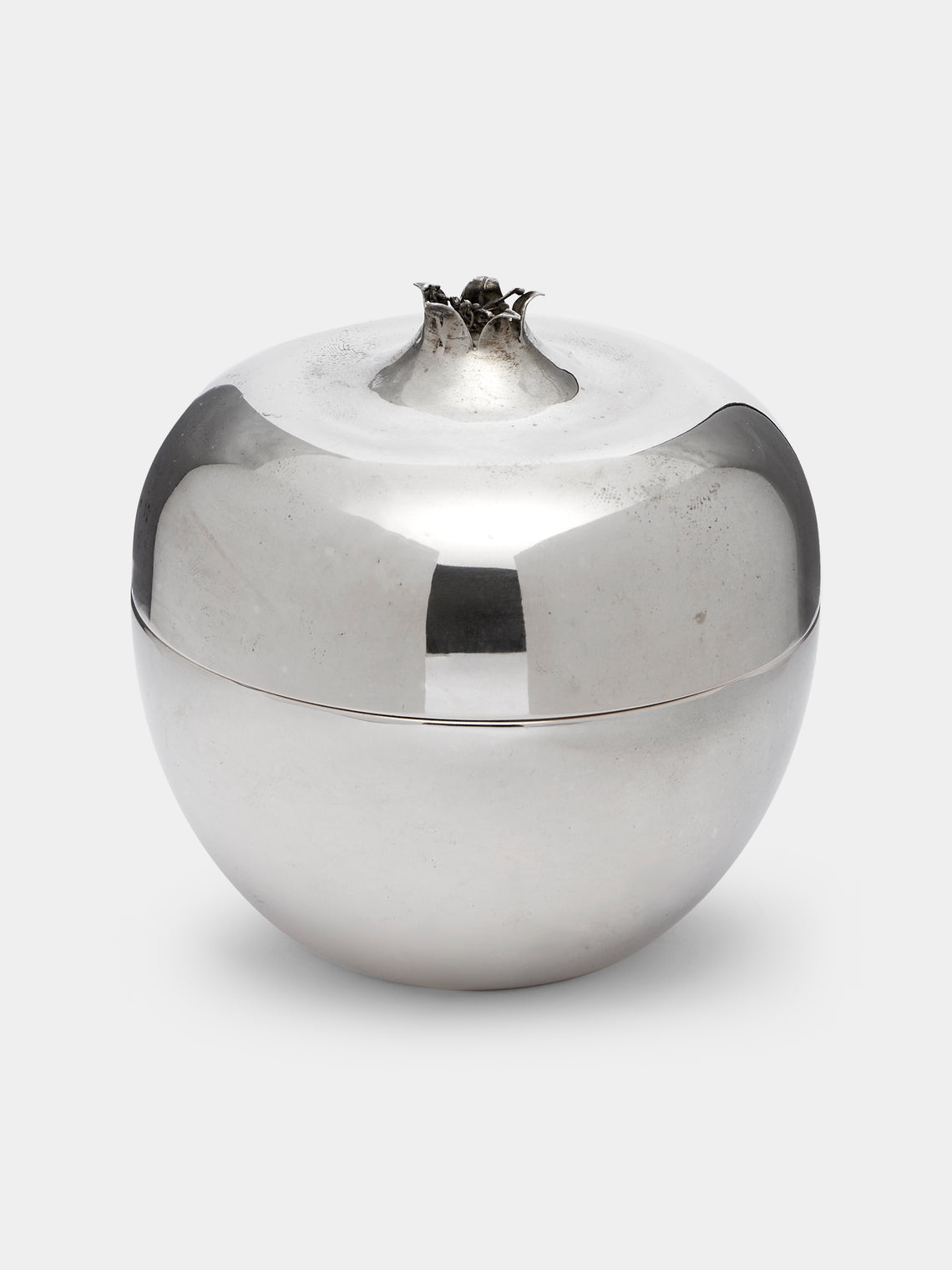 Antique and Vintage - 1920 Silver Pomegranate Box -  - ABASK - 
