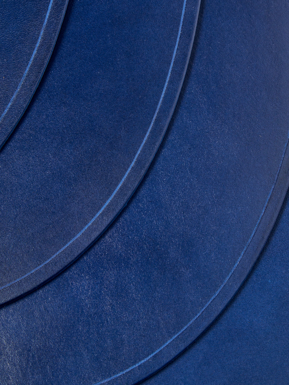Peter Speliopoulos Projects - Hand-Stained Leather Oval Placemats (Set of 4) -  - ABASK