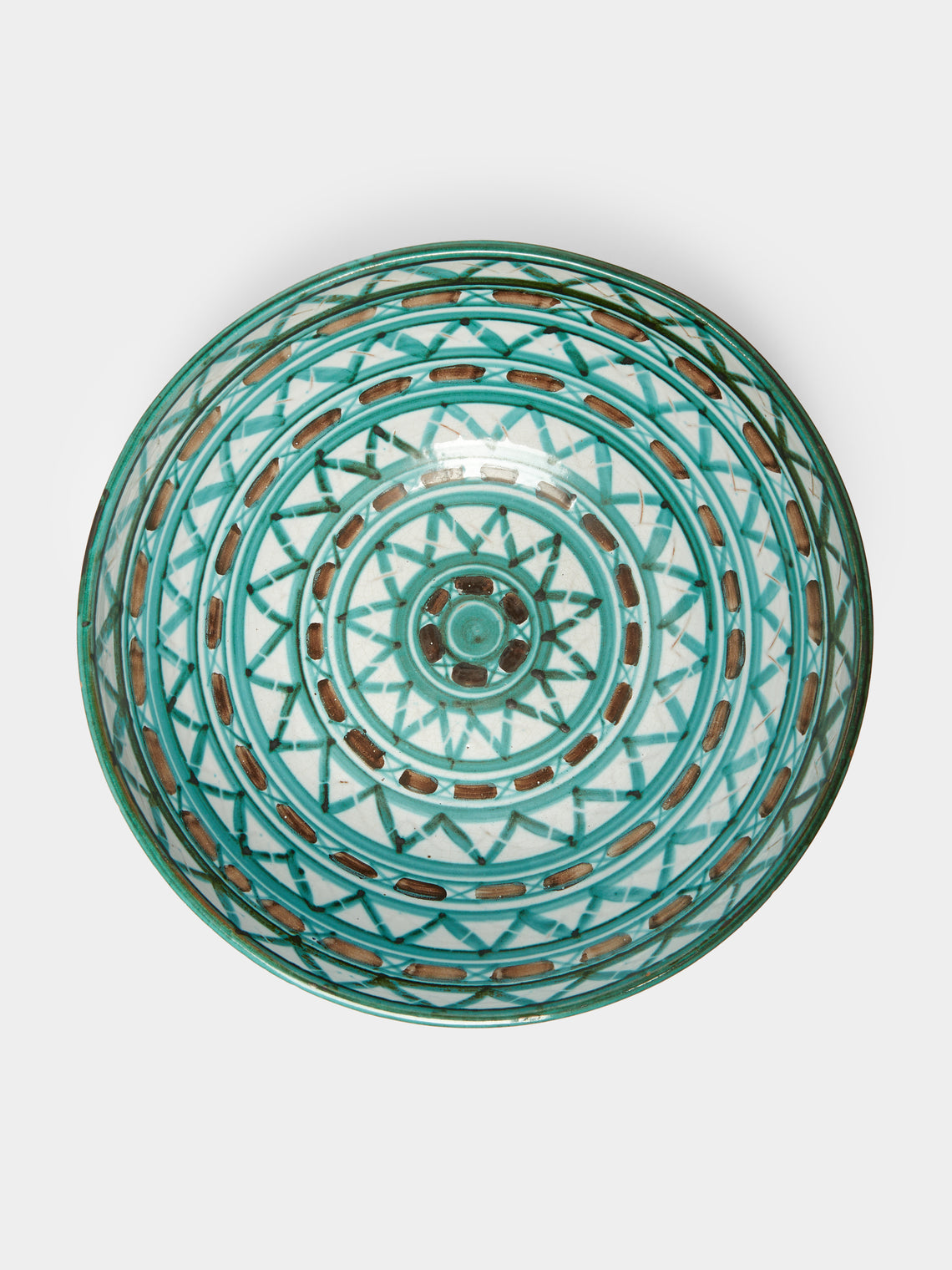 Antique and Vintage - 1950s Robert Picault Ceramic Serving Bowl -  - ABASK