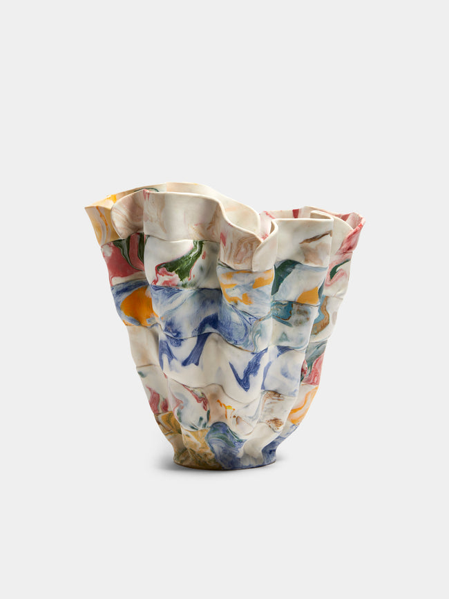 Luisa Maisel - Matte Porcelain Vase (12in/30cm) - Multiple - ABASK - 