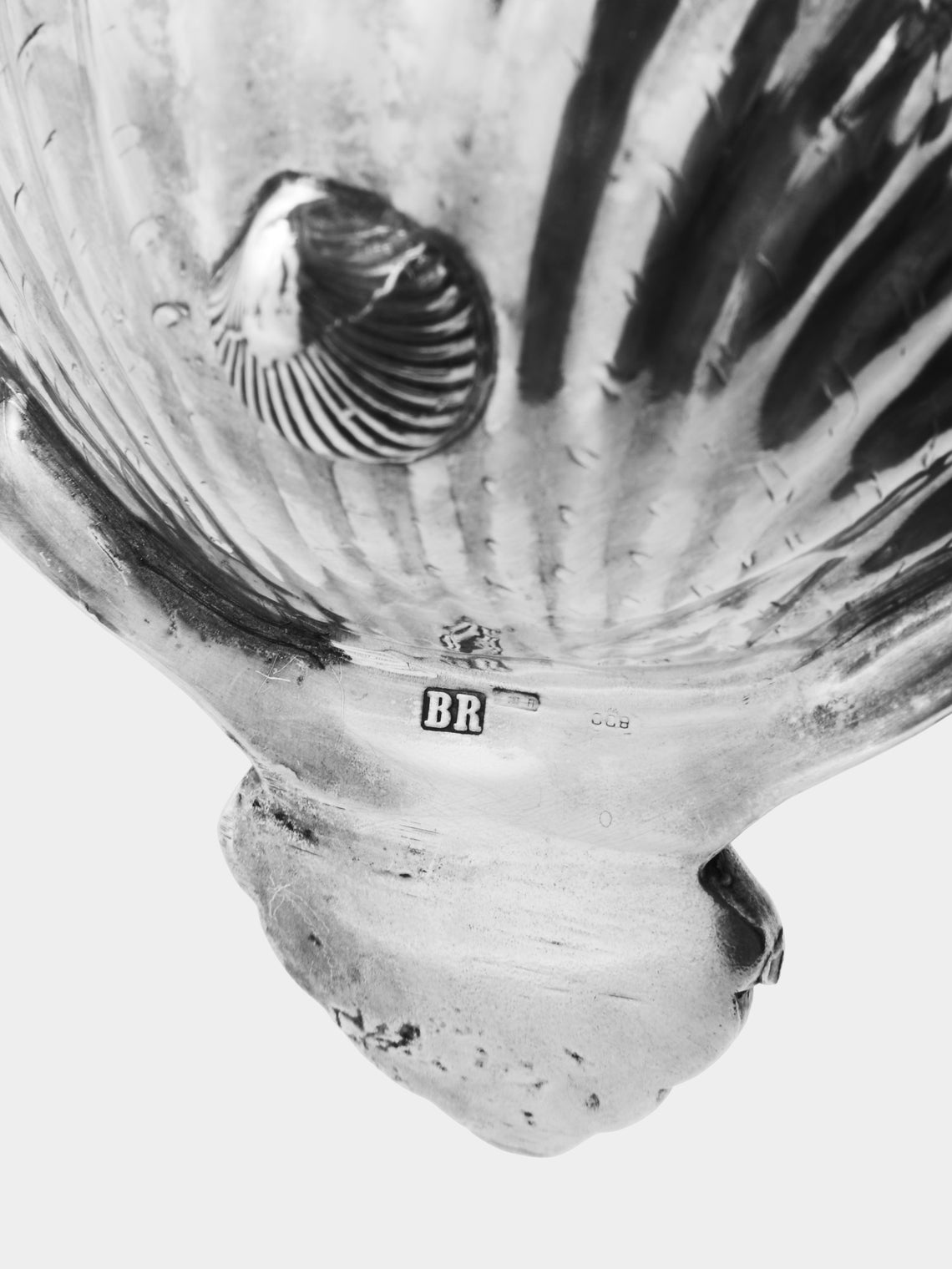 Antique and Vintage - 1970s Brandimarte Shell Solid Silver Bowl - Silver - ABASK