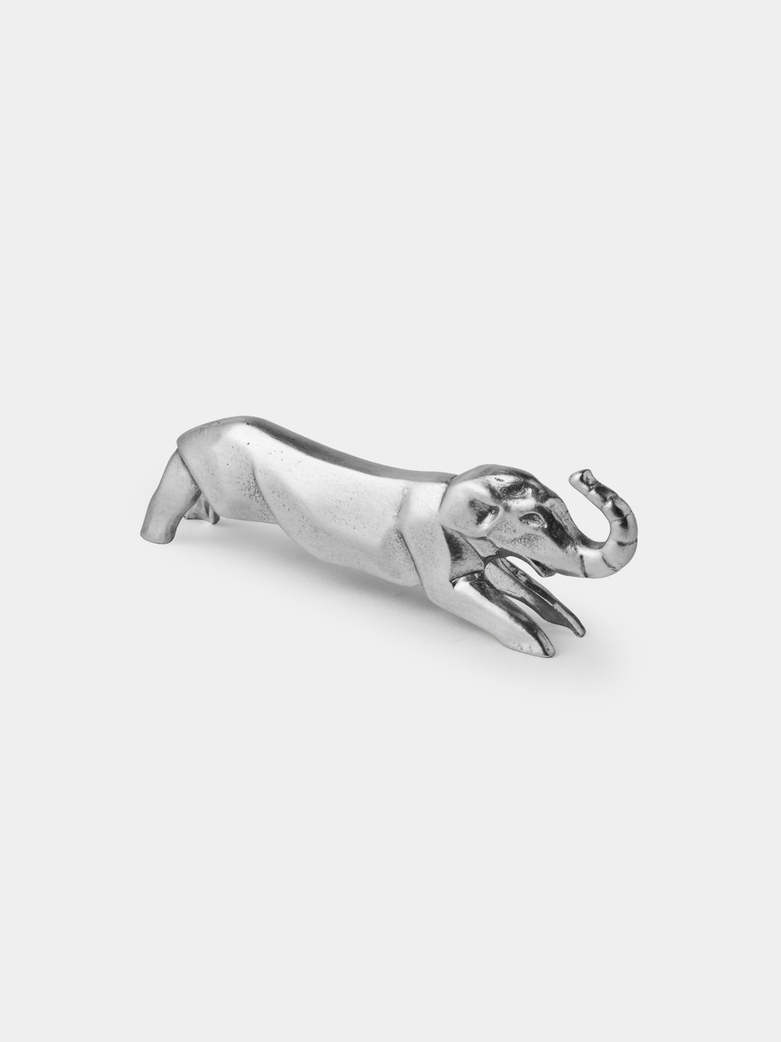 Cosi Tabellini - Animal Pewter Knife Rests (Set of 6) - Silver - ABASK