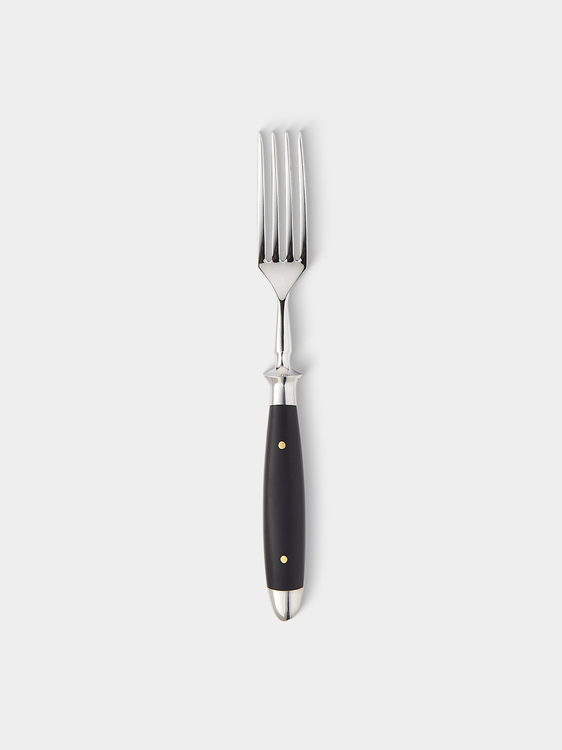 Eichenlaub - Resin Old German Dinner Cutlery (Set of 4 Pieces) - Black - ABASK