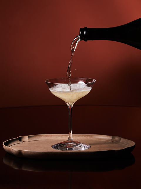 Waterford - Belle Hand-Blown Crystal Champagne Coupes (Set of 2) - Clear - ABASK