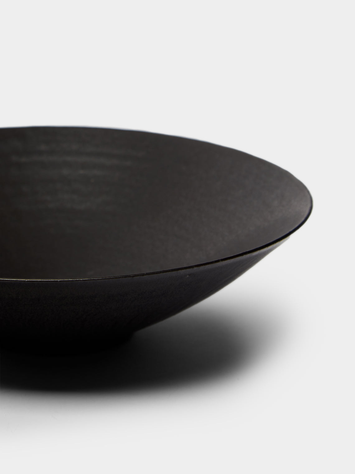 Lee Song-am - Black Clay Serving Bowls (Set of 2) -  - ABASK