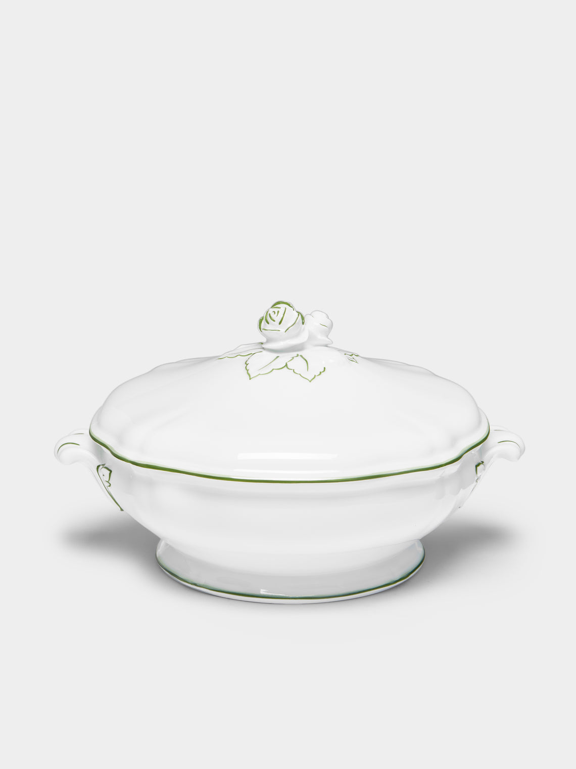 Raynaud - Touraine Hand-Painted Porcelain Vegetable Dish -  - ABASK - 