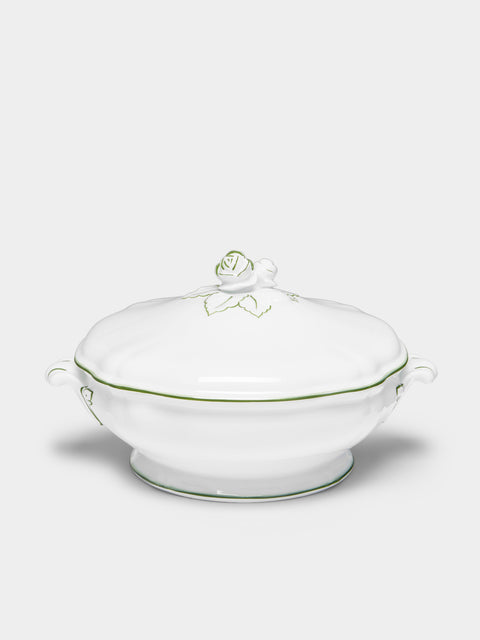Raynaud - Touraine Hand-Painted Porcelain Vegetable Dish -  - ABASK - 