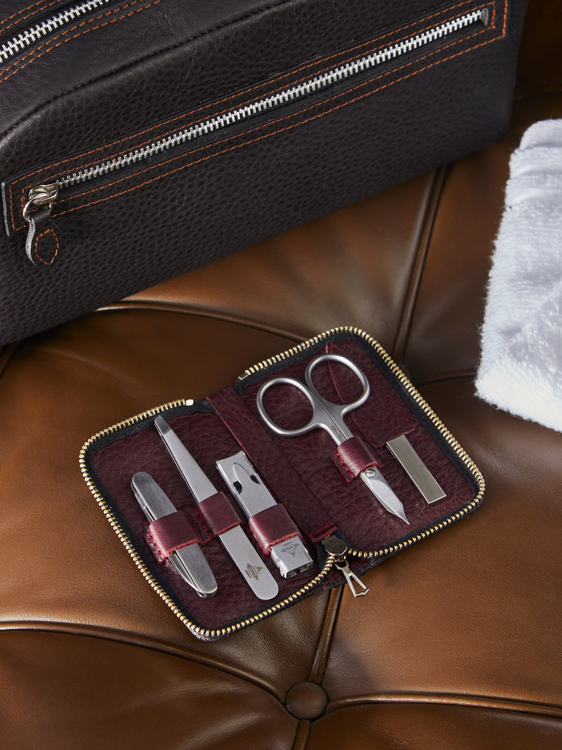 F. Hammann - Leather Manicure Set -  - ABASK