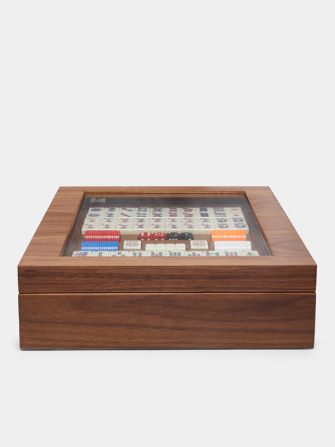 Agresti - Walnut Mahjong Set -  - ABASK - 