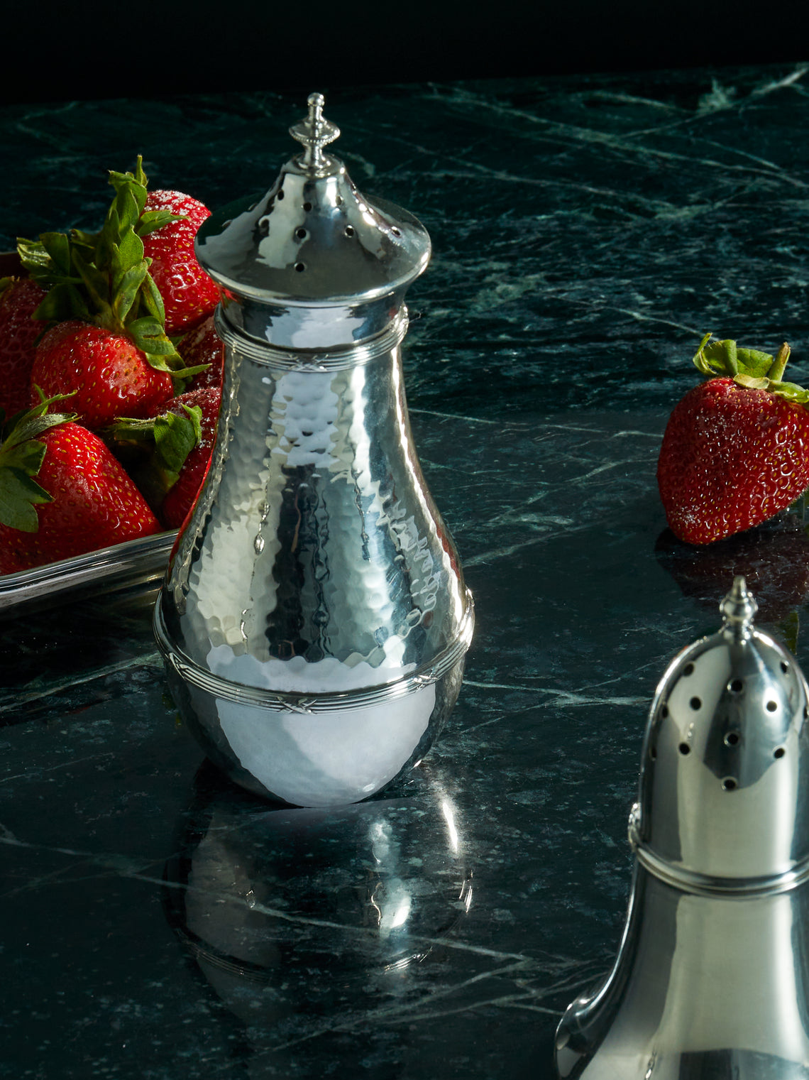 Antique and Vintage - 1900s Silver-Plated Sugar Shaker -  - ABASK