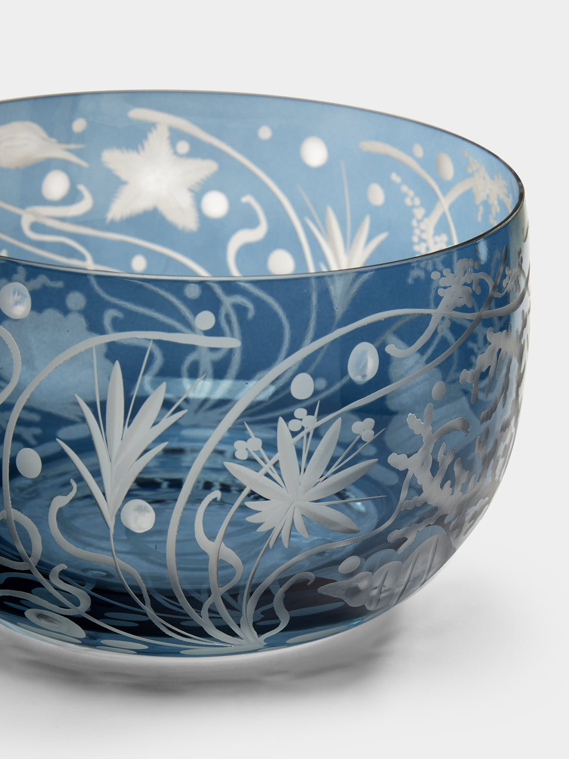Artel - Atlantis Hand-Engraved Crystal Small Bowl -  - ABASK