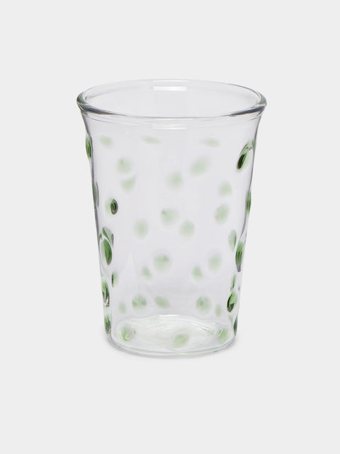 Anut - Dotty Hand-Blown Glass Tumblers (Set of 6) -  - ABASK - 
