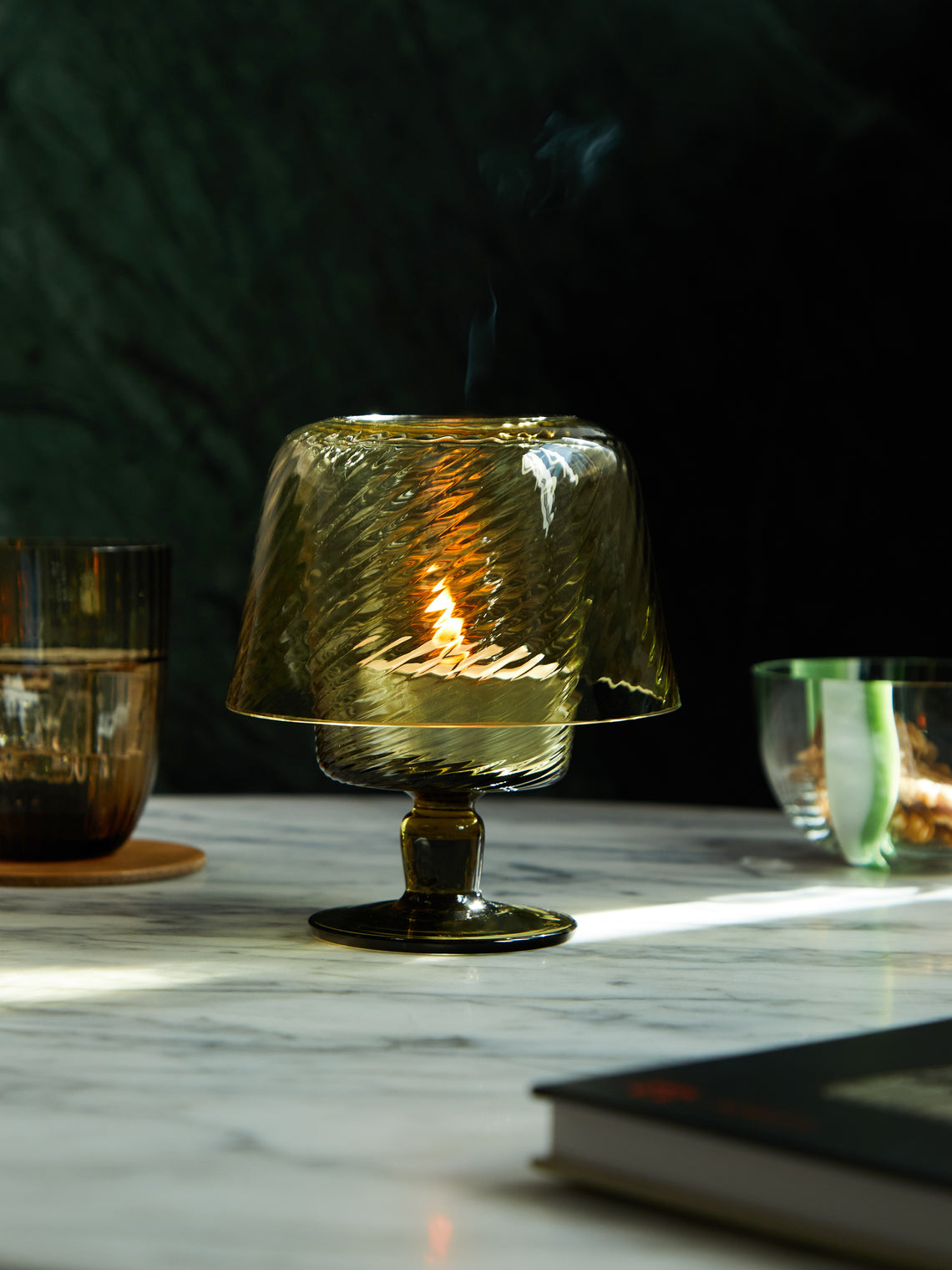 Mun Deluxe Brand Venezia - Hand-Blown Glass Small Lantern -  - ABASK