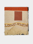 Loewe Home - Wool and Linen Striped Blanket -  - ABASK - 