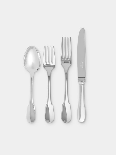 Christofle - Cluny Silver-Plated Starter/Dessert Cutlery (Set of 4) - Silver - ABASK - 