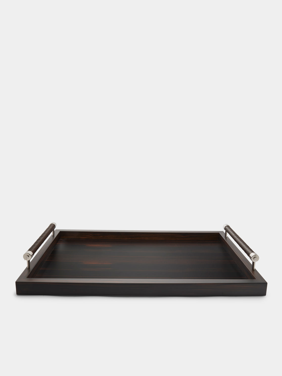Riviere - Diana Ebony Large Rectangular Tray -  - ABASK