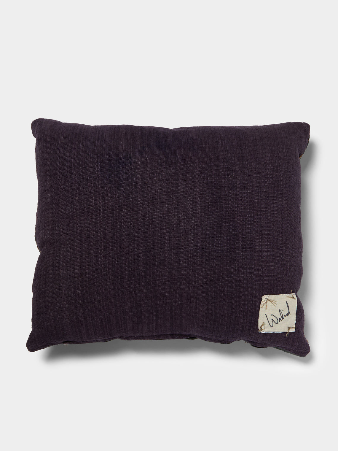 By Walid - 18th-Century Tapestry Linen Cushion -  - ABASK