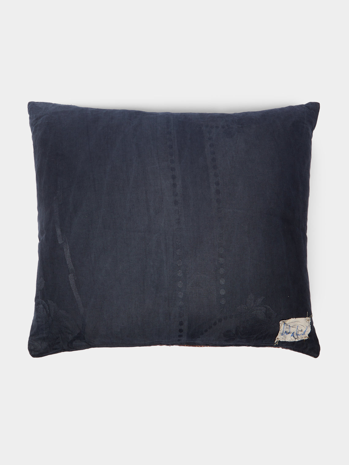 By Walid - 19th-Century Needlepoint Wool Cushion -  - ABASK