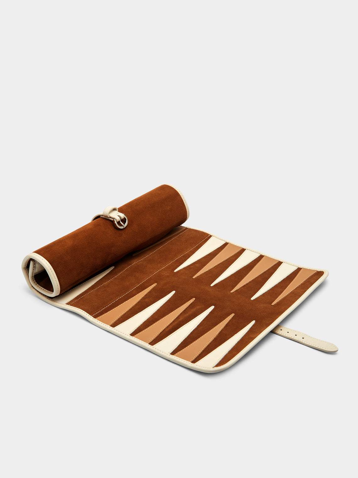 Hector Saxe - Leather Travel Backgammon Set -  - ABASK