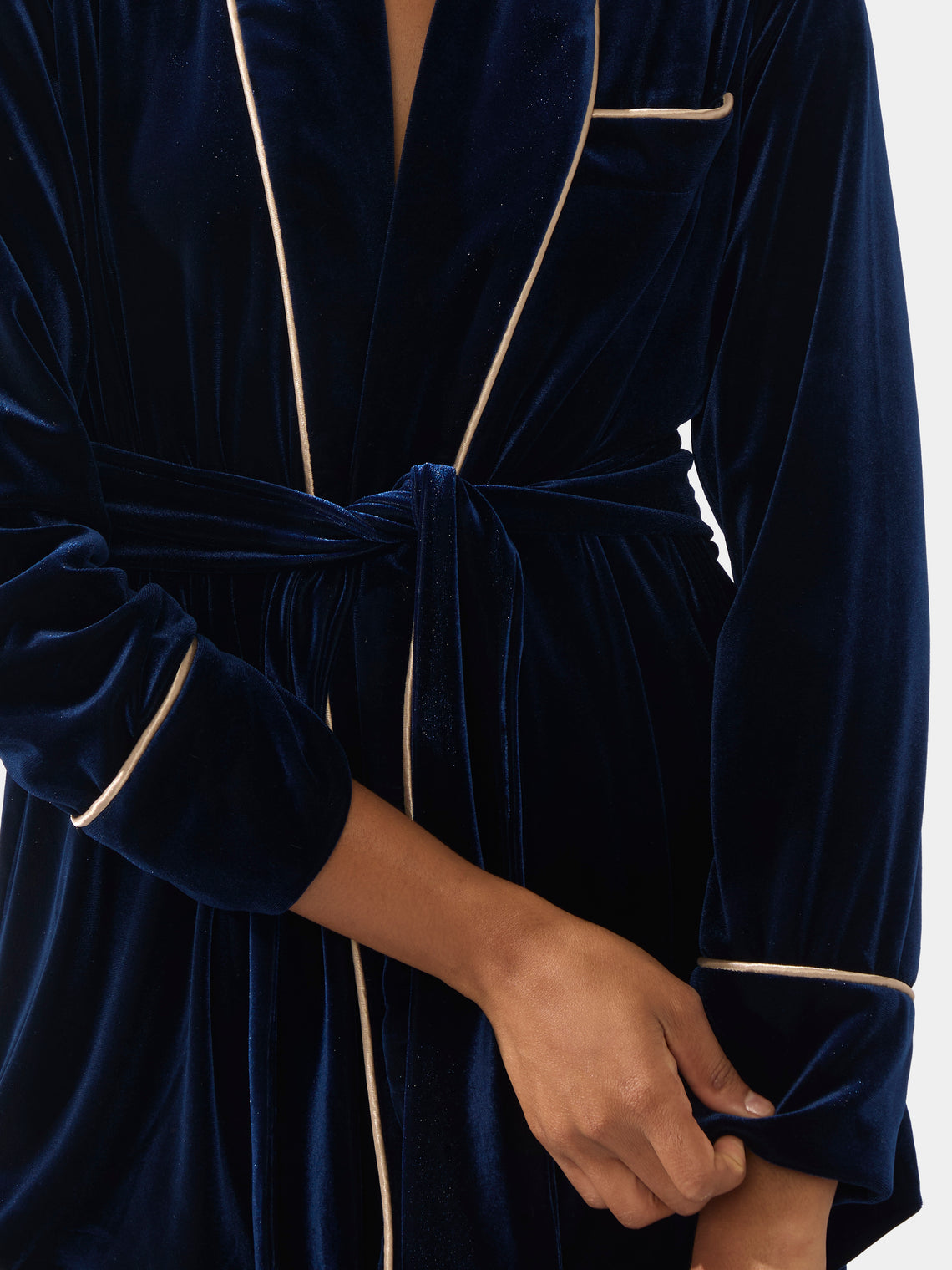 Women's Egnazia Velvet Pajama Top