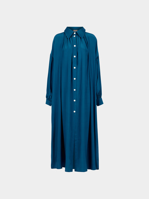 Marta Ferri - Martini Silk Long Dress | Size: M/L -  - ABASK - 