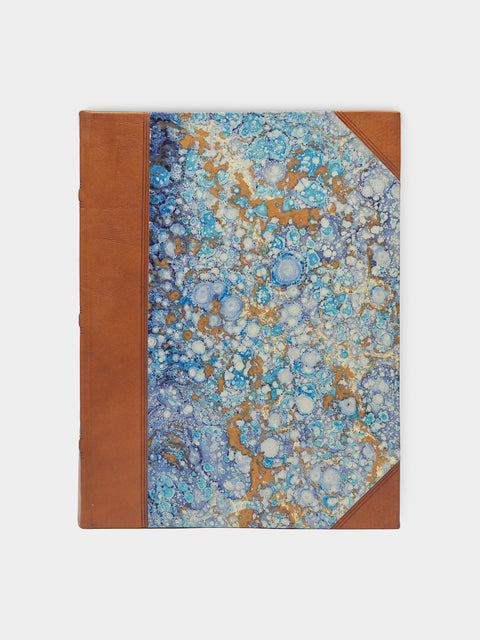 Giannini Firenze - Hand-Marbled Leather Bound Photo Album -  - ABASK - 