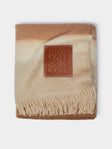 Loewe Home - Wool and Linen Striped Blanket -  - ABASK - 