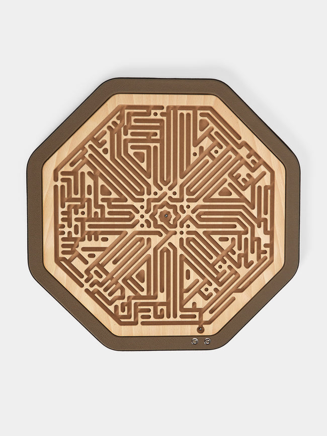 Pinetti - Leather Jinn Labyrinth Set - Brown - ABASK - 