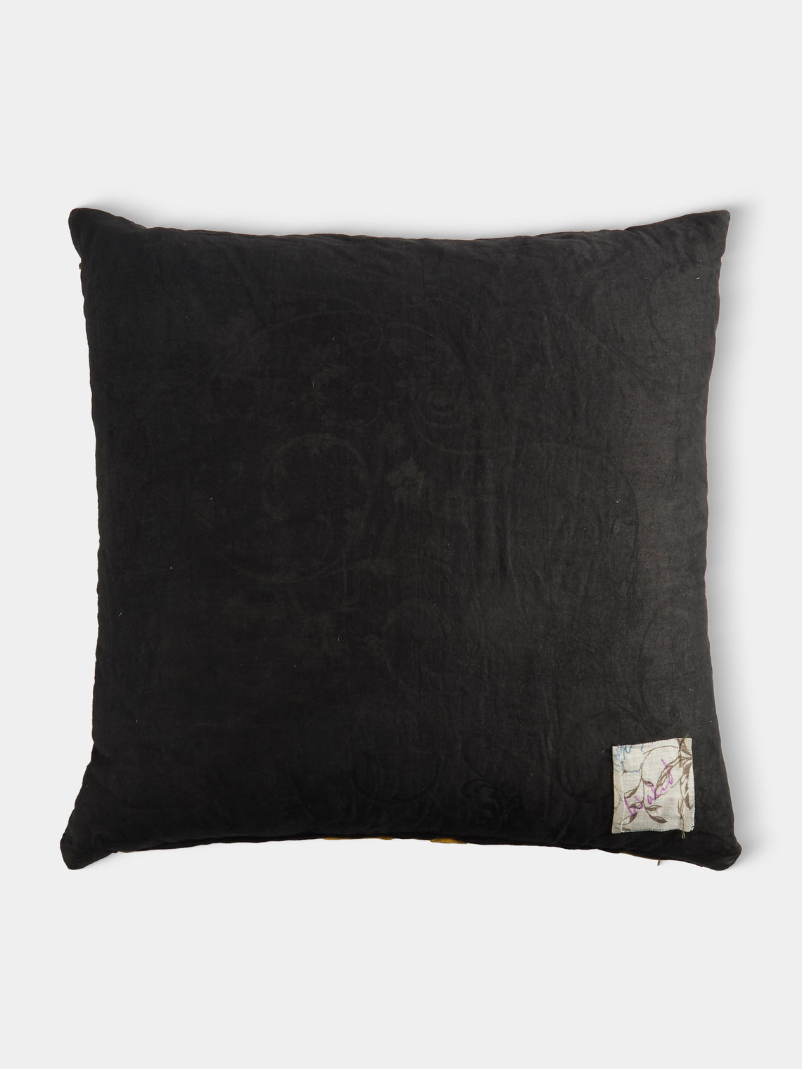By Walid - 19th-Century Napoleon III Aubosson Tapestry Damask Cushion (21.5in/55cm) - Multiple - ABASK