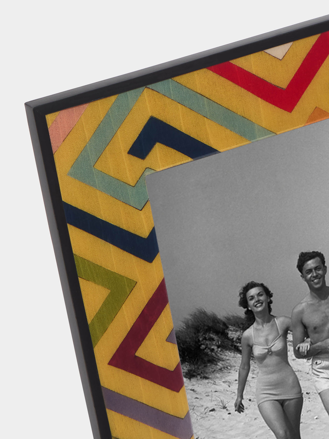Biagio Barile - Labyrinth Wood Inlay Photo Frame -  - ABASK