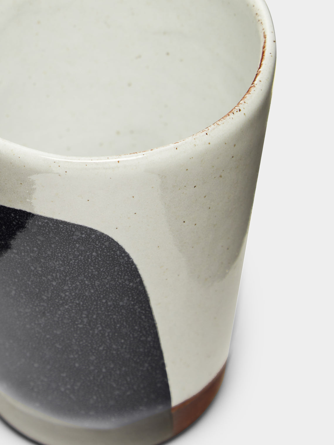 Silvia K Ceramics - Hand-Glazed Terracotta Beakers (Set of 4) -  - ABASK