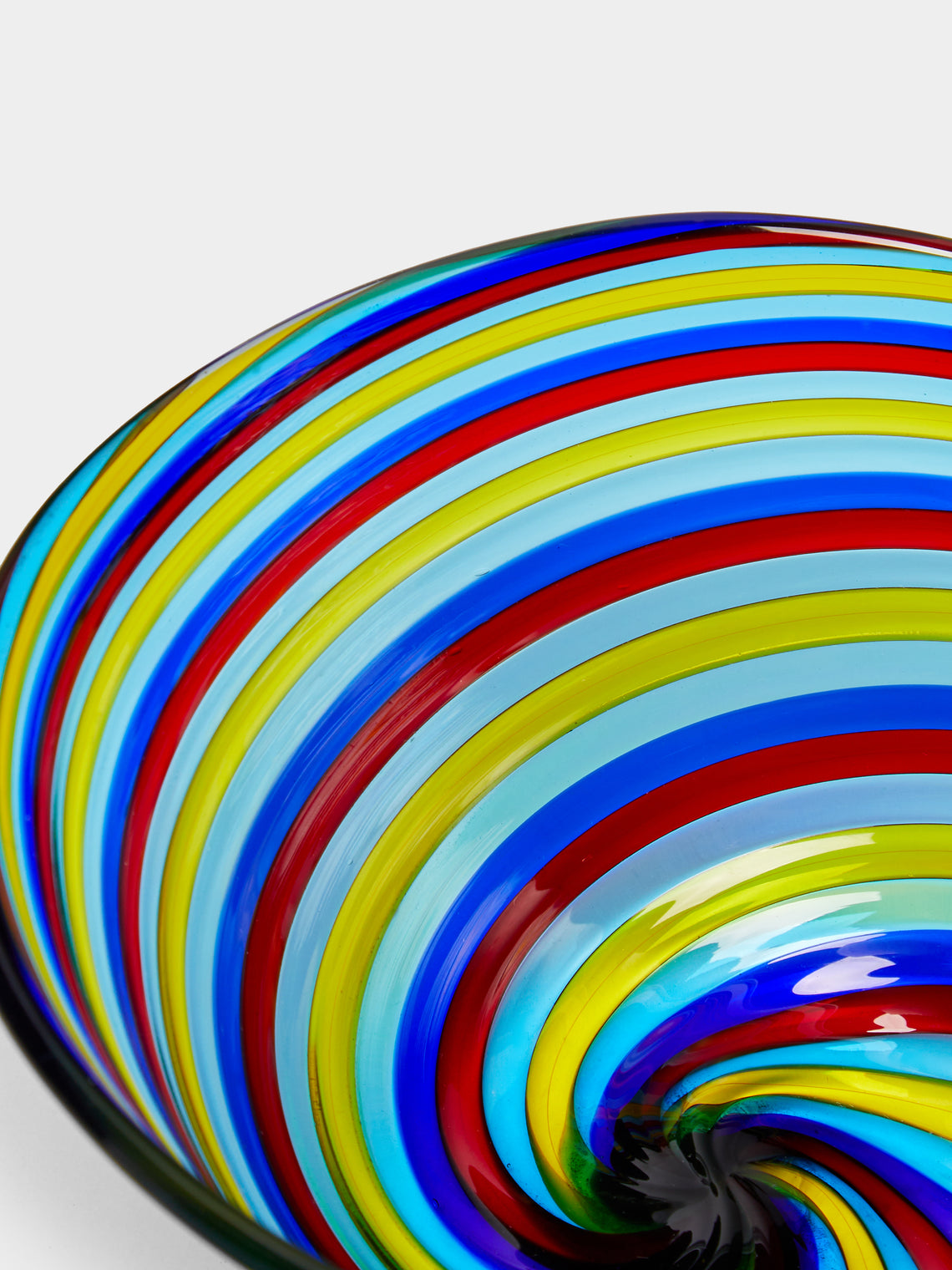 F&M Ballarin - Filigrana Hand-Blown Murano Glass Small Bowls (Set of 2) -  - ABASK