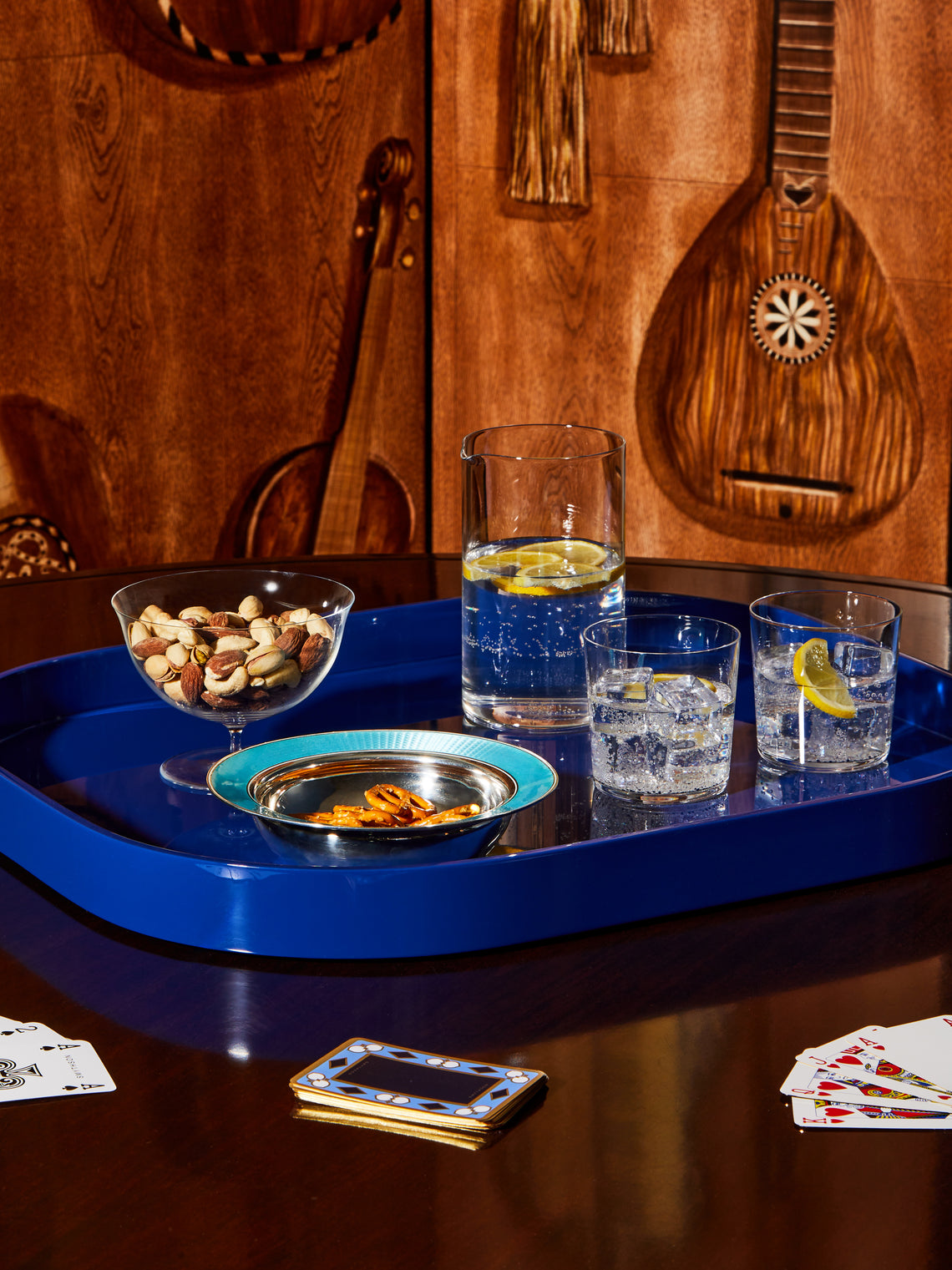 The Lacquer Company - Lacquered Large Stacking Tray -  - ABASK
