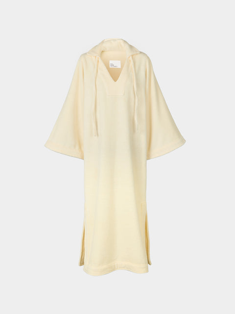 Lisa Marie Fernandez - Terry Cotton Long Tunic | Size: XS/S - Cream - ABASK - 