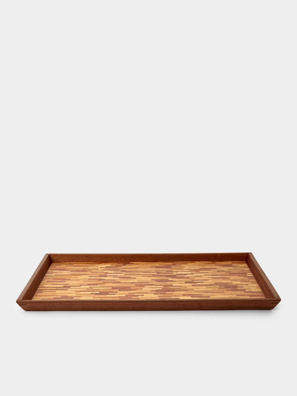 Mori Kougei - Poke Wood Rectangular Tray -  - ABASK