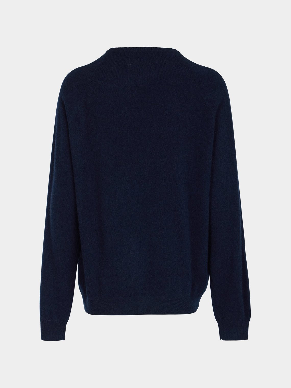 Frenckenberger - Cashmere R-Neck Boyfriend Sweater -  - ABASK