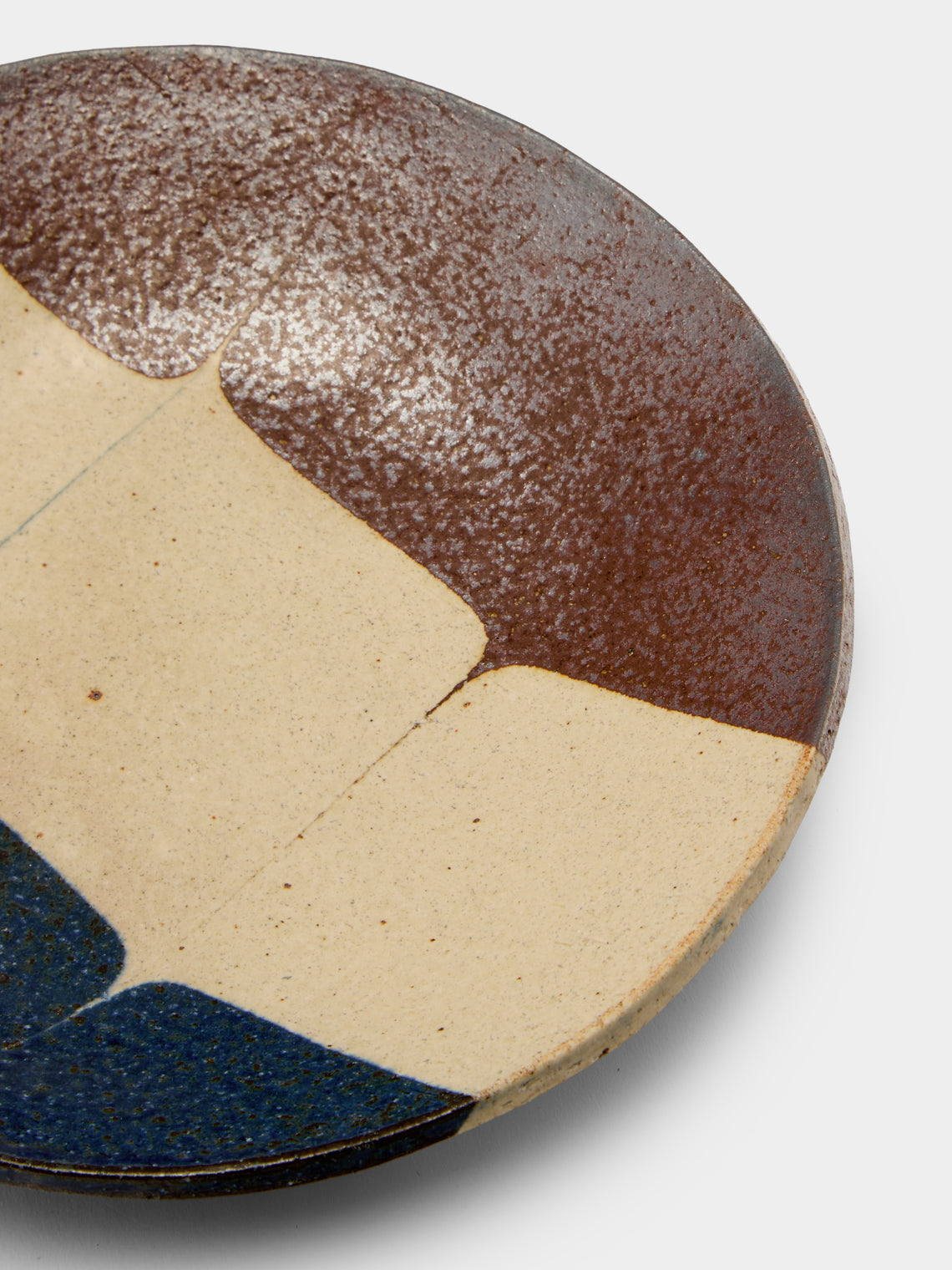 Makidani-gama - No. 1 Nerikomi Ceramic Plates – 7in/18cm (Set of 6) - Multiple - ABASK