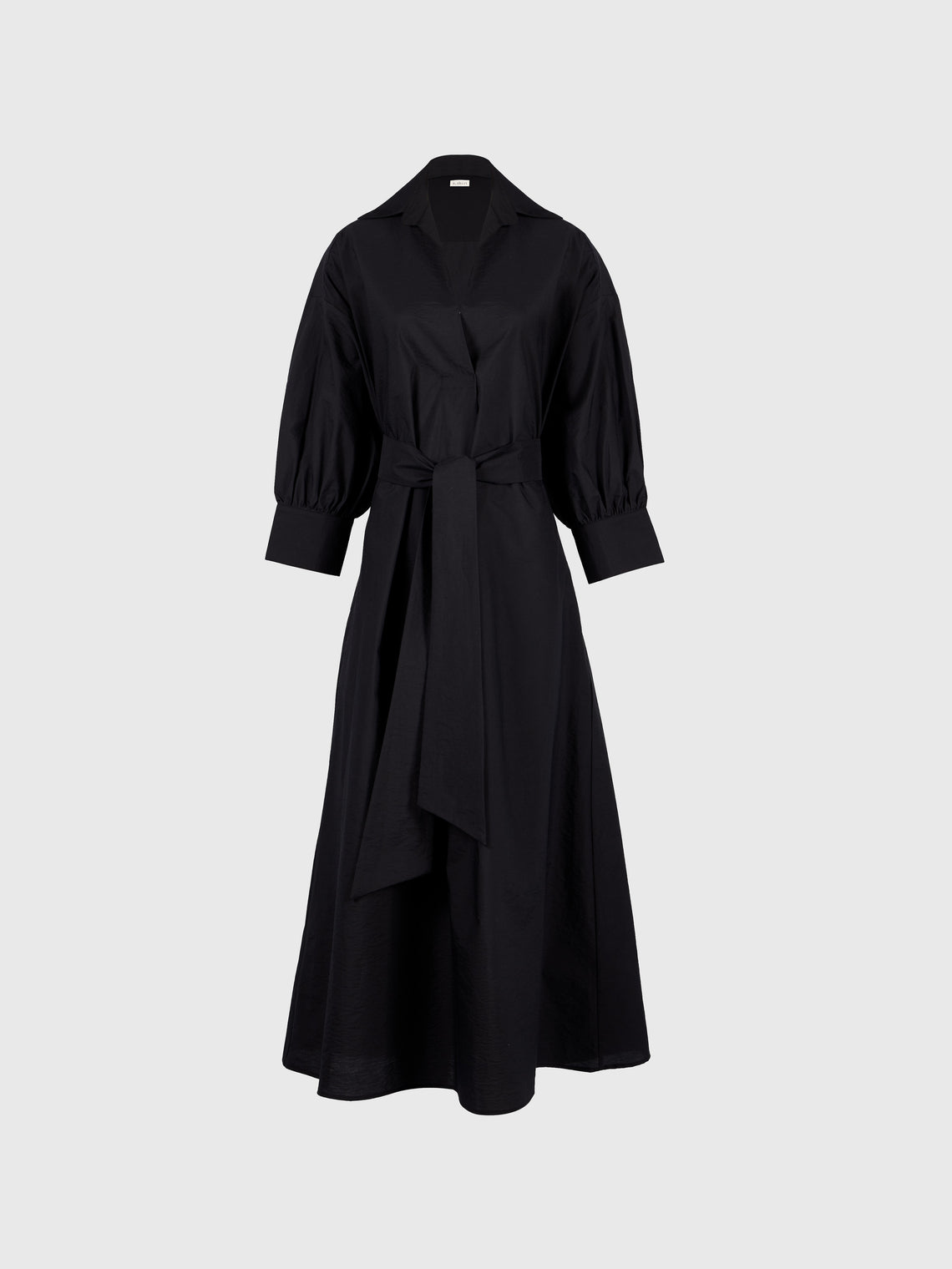 A.Shirt - Cordelia Linen Dress | Size: XS - Black - ABASK - 