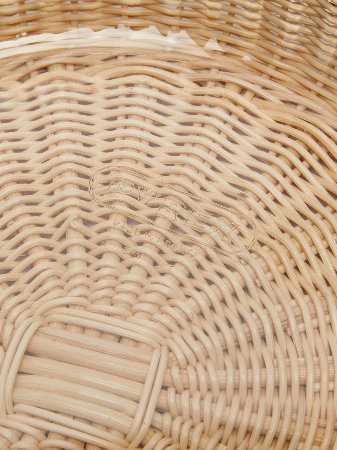 Mila Maurizi - Camelia Handwoven Wicker and Glass Baking Dish -  - ABASK