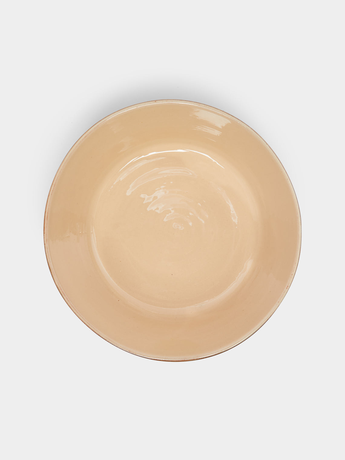 Poterie d’Évires - Flowers Hand-Painted Ceramic Handled Serving Bowl -  - ABASK
