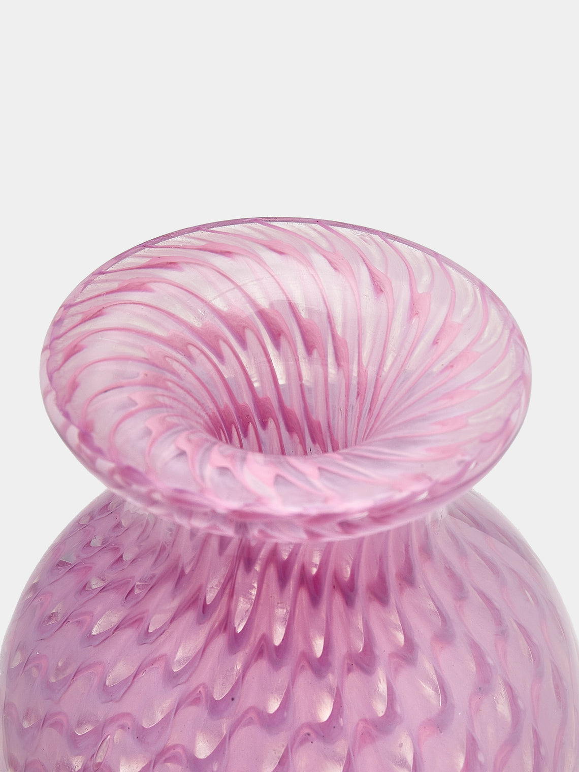 Antique and Vintage - 1950s Murano Glass Decanter - Pink - ABASK