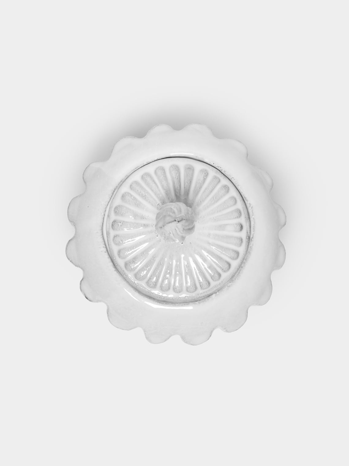 Astier de Villatte - Peggy Hand-Glazed Ceramic Sugar Bowl -  - ABASK