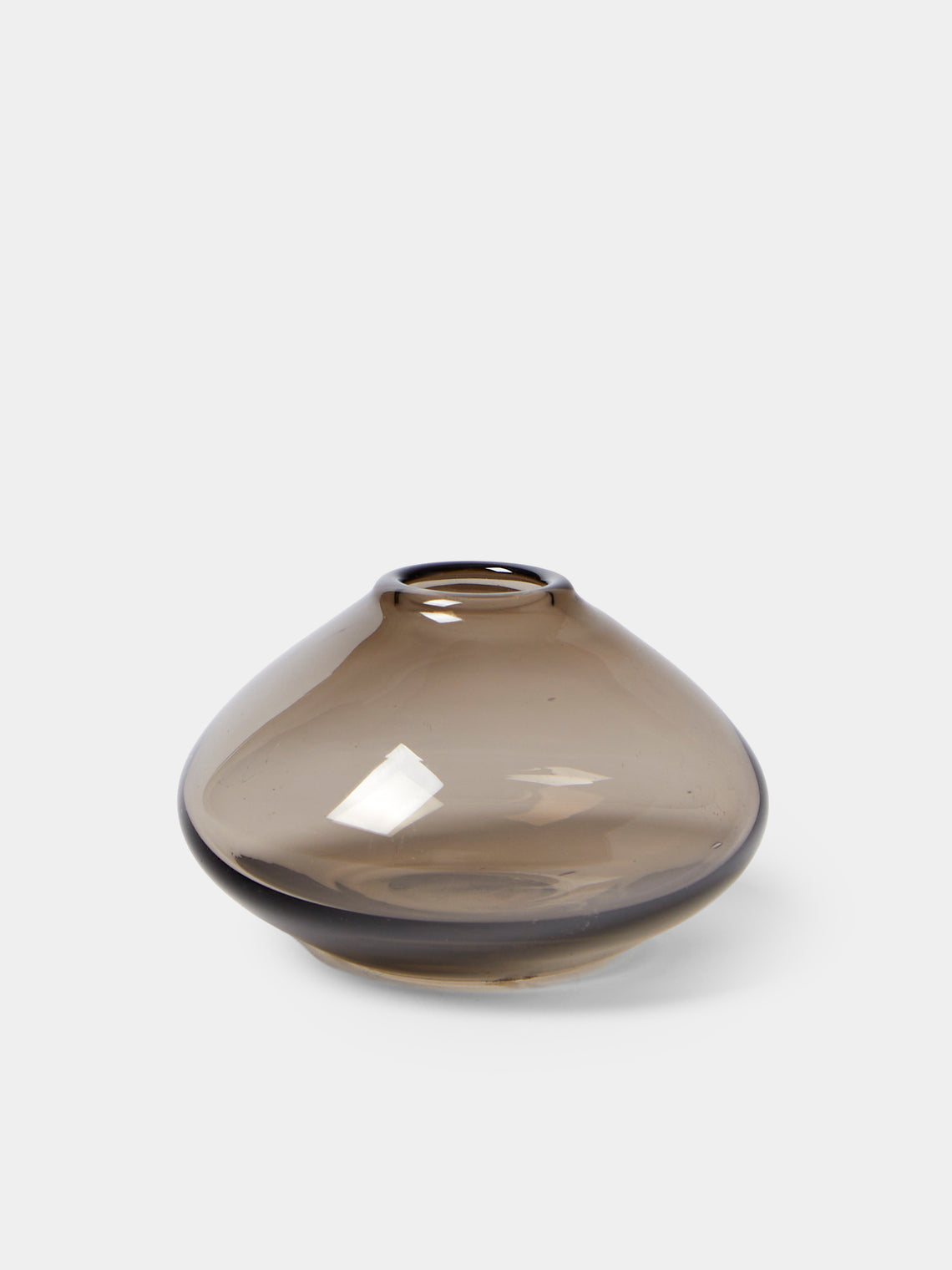 Antique and Vintage - Mid-Century Glass Bud Vases (Set of 6) - Gray - ABASK