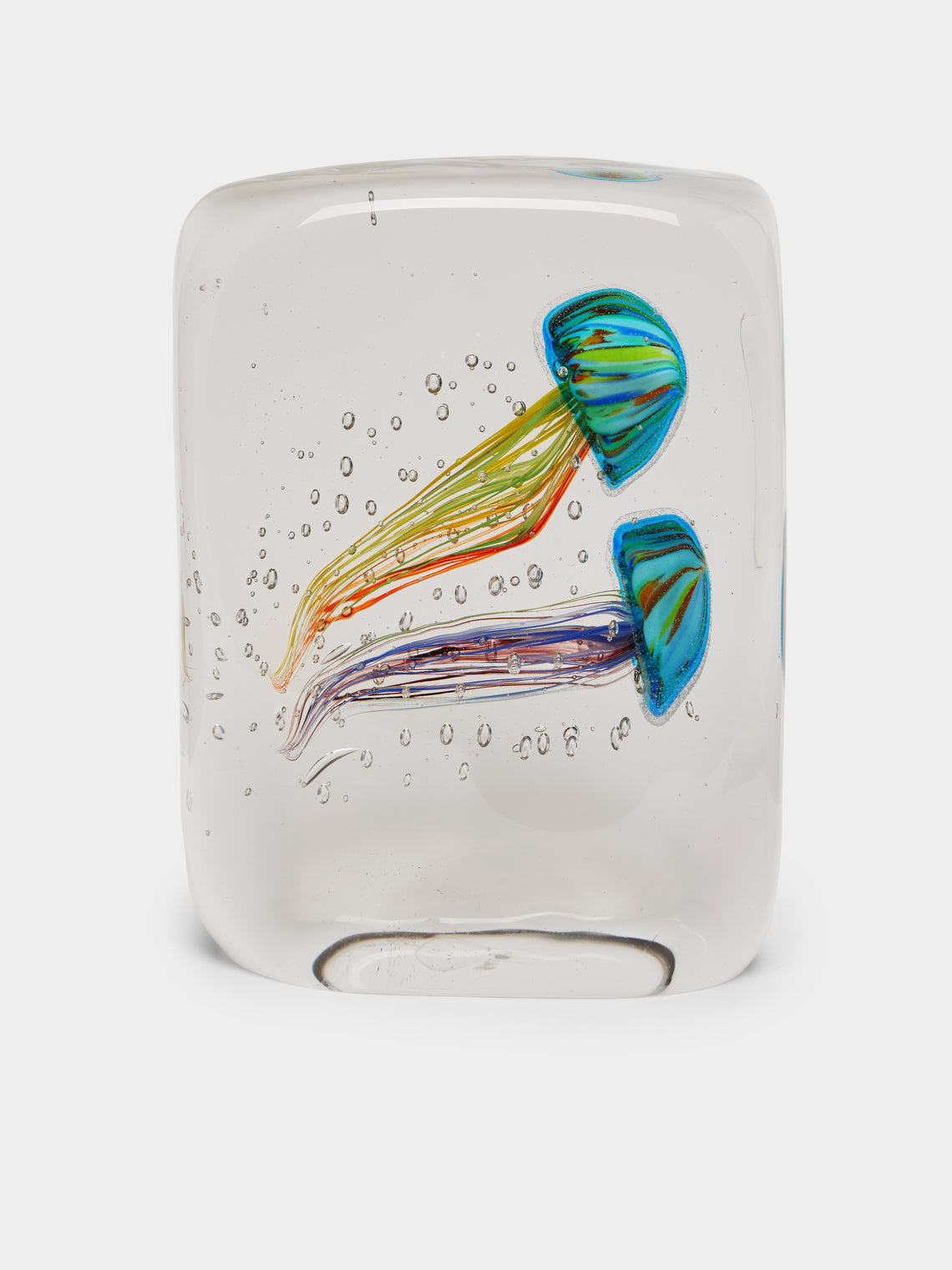Antique and Vintage - 1980s Jellyfish Murano Glass Paperweight -  - ABASK - 