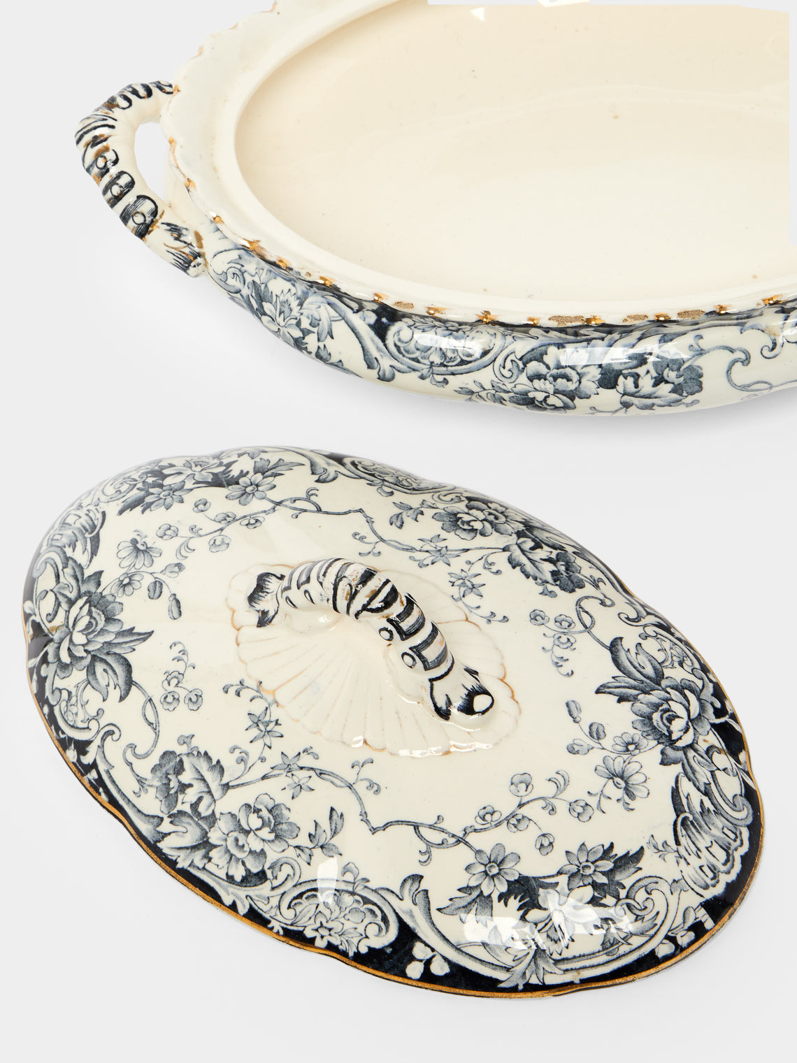 Antique and Vintage - 1900s Ceramic Tureen -  - ABASK